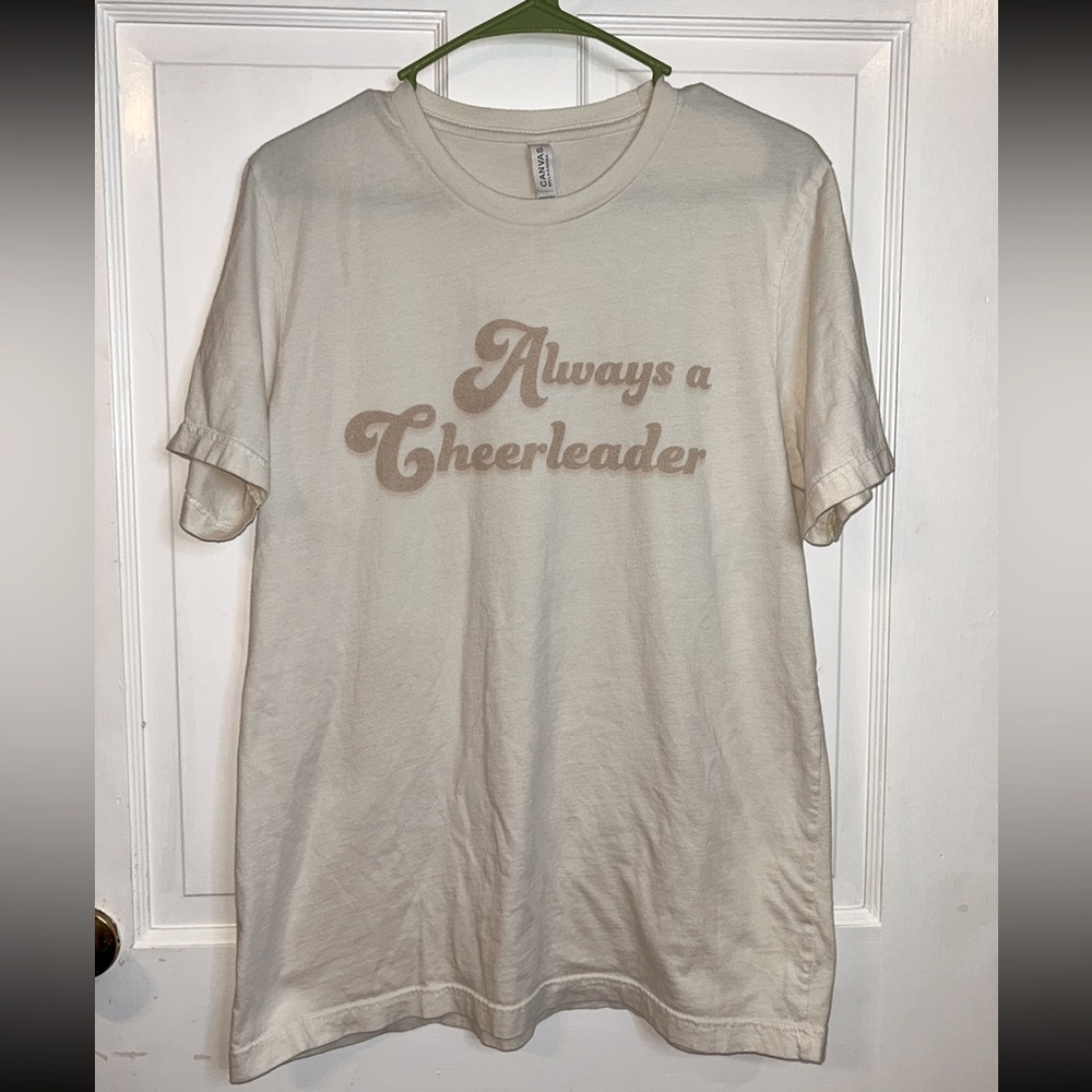 Cheerleader Canvas T-shirt